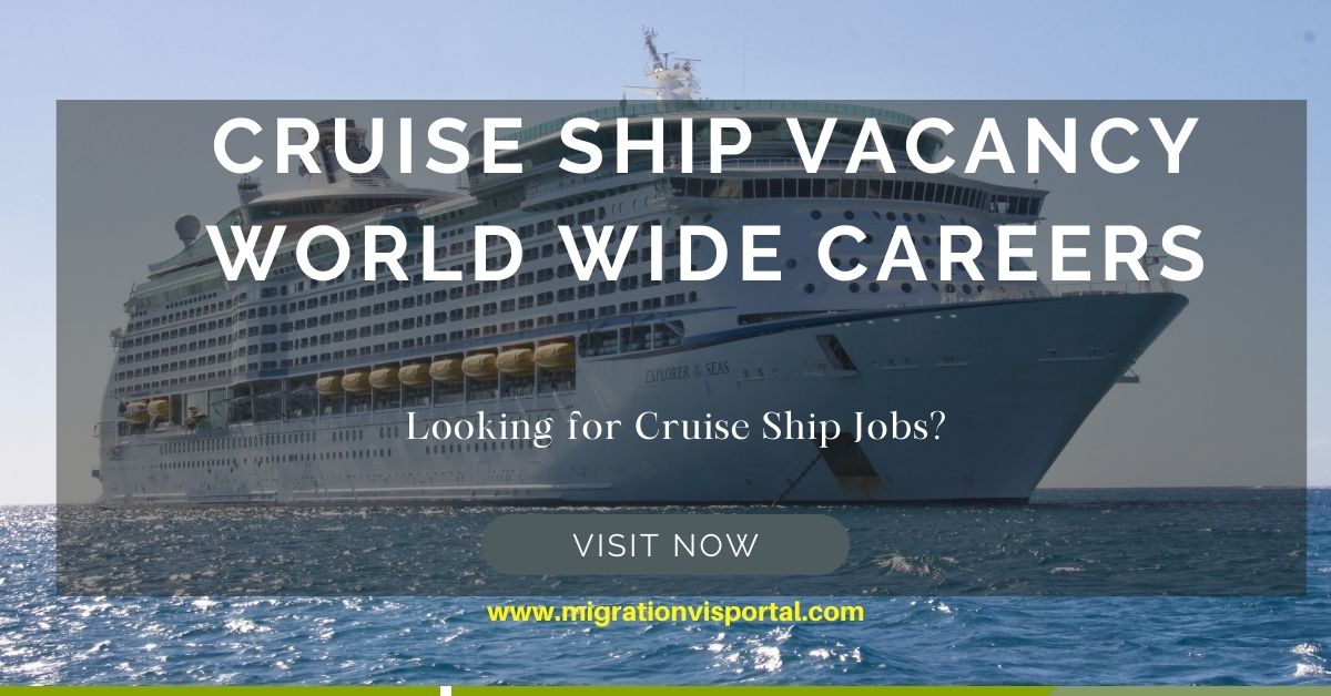 cruise line jobs vacancy